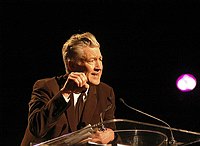 Photo of David Lynch<br>in concert for the David Lynch Foundation for Consciousness-Based Education and the David Lynch book &quotCatching The Big Fish: Meditation, Consciousness and Creativity" at the Kodak Theatre in Hollywood, January 21st 2007.<br>Photo by Chris Walter/Photofeatures