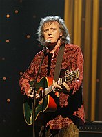Photo of Donovan in concert for the David Lynch Foundation for Consciousness-Based Education and the David Lynch book &quotCatching The Big Fish: Meditation, Consciousness and Creativity" at the Kodak Theatre in Hollywood, January 21st 2007.<br>Photo by Chris Walter/Photofeatures