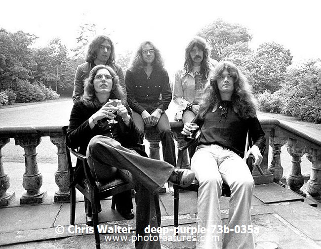 Photo of Deep Purple for media use , reference; deep-purple-73b-035a,www.photofeatures.com