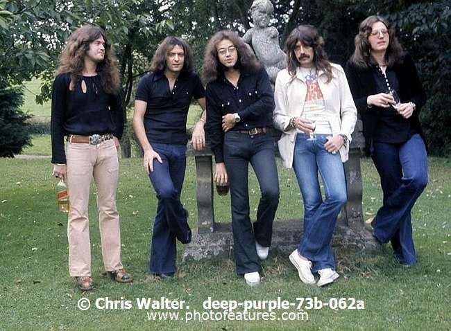 Photo of Deep Purple for media use , reference; deep-purple-73b-062a,www.photofeatures.com