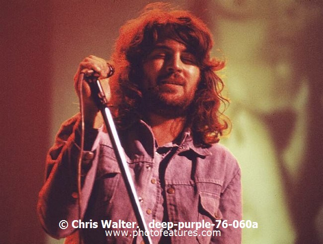 Photo of Deep Purple for media use , reference; deep-purple-76-060a,www.photofeatures.com