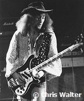 Deep Purple photo © Chris Walter deep-purple-73a-015a Photo of Deep Purple 1973 Roger Glover<br>© Chris Walter<br>