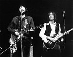 Photo of Delaney Bramlett 1969 with Eric Clapton at Royal albert Hall in London