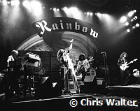 Rainbow 1976 Ronnie James Dio and Ritchie Blackmore<br> Chris Walter<br>