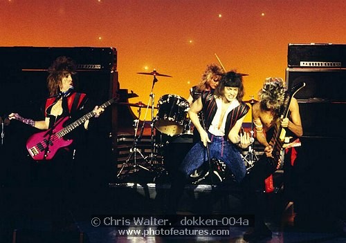 Photo of Dokken for media use , reference; dokken-004a,www.photofeatures.com