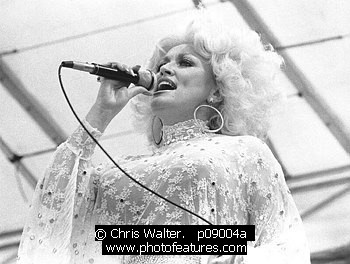 Photo of Dolly Parton by Chris Walter , reference; p09004a,www.photofeatures.com