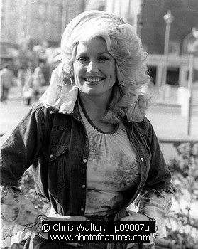 Photo of Dolly Parton by Chris Walter , reference; p09007a,www.photofeatures.com