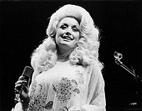 Photo of Dolly Parton 1977<br> Chris Walter<br>