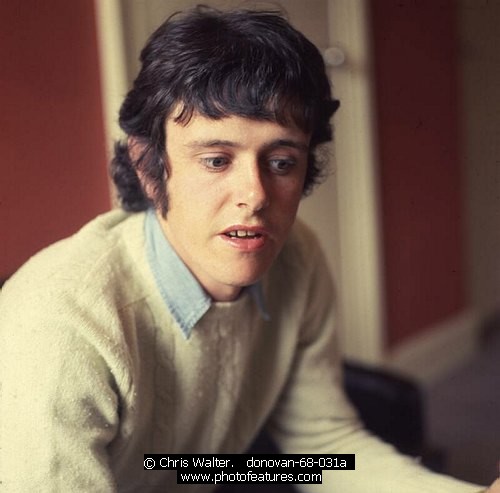 Photo of Donovan by Chris Walter , reference; donovan-68-031a,www.photofeatures.com