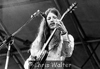 Photo of doobie Brothers 1974 Pat Simmons at Knebworth<br> Chris Walter<br>