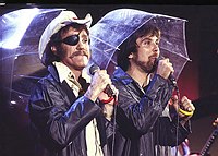 Photo of Dr. Hook 1980 Ray Sawyer and Dennis Locorriere<br> Chris Walter<br>