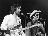 Photo of Dr Hook 1979 Dennis Locorriere and ray Sawyer<br> Chris Walter<br>