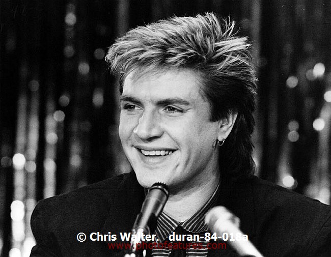 Photo of Duran Duran for media use , reference; duran-84-018a,www.photofeatures.com