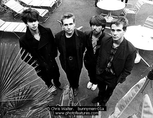 Photo of Echo & The Bunnymen by Chris Walter , reference; bunnymen-01a,www.photofeatures.com