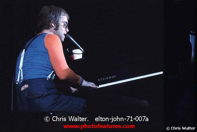 Photo of Elton John for media use , reference; elton-john-71-007a,www.photofeatures.com