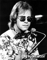 Elton John 1970 <br> Chris Walter<br>