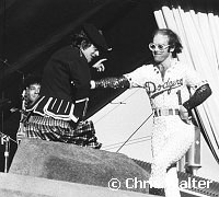 Elton John 1975 at Dodger Stadium<br> Chris Walter<br>
