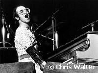Elton John 1975 at Dodger Stadium