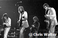 Eric Clapton 1973 Rainbow Theatre comeback concert here with Pete Townshend and Ron Wood. <br> Chris Walter<br>