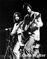 ERIC CLAPTON 1973 with Pete Townshend. Rainbow Theatre<br> Chris Walter<br>