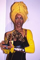 Photo of Erykah Badu 1998 Soul Train Awards, Shrine Auditorium, Los Angeles.