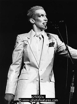 Photo of Eurythmics by Chris Walter , reference; e25002a,www.photofeatures.com