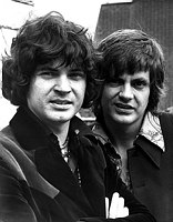 Everly Brothers 1970 Don Everly and Phil Everly in London