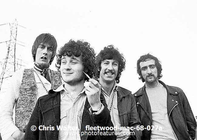 Photo of Fleetwood Mac for media use , reference; fleetwood-mac-68-027a,www.photofeatures.com
