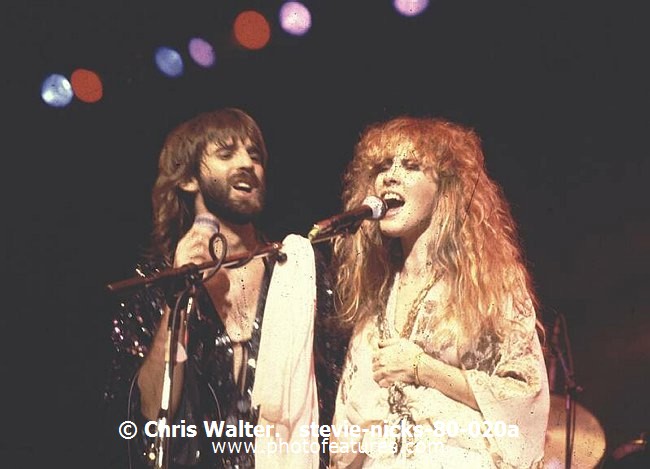 Photo of Fleetwood Mac for media use , reference; stevie-nicks-80-020a,www.photofeatures.com