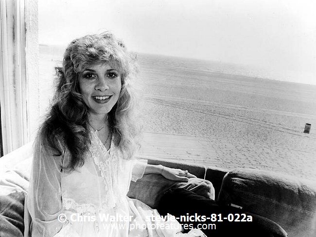 Photo of Fleetwood Mac for media use , reference; stevie-nicks-81-022a,www.photofeatures.com