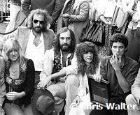 Fleetwood Mac 1979 Christine McVie, John McVie, Mick Fleetwood, Stevie Nicks and Lindsey Buckingham receive star on Hollywood Walk Of Fame.