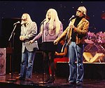 Photo of Flo & Eddie 1978 with Martin Mull parody Peter Paul & Mary on Midnight Special, Mark Volman and Howard Kaylan<br> Chris Walter<br>