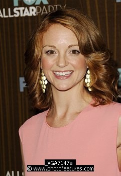 Photo of Jayma Mays at the Fox Winter All Star Party at Villa Sorisso on January 11th, 2010 in Pasadena, California , reference; _VGA7147a
