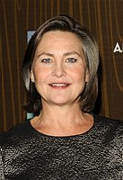 Photo of Cherry Jones at the Fox Winter All Star Party at Villa Sorisso on January 11th, 2010 in Pasadena, California