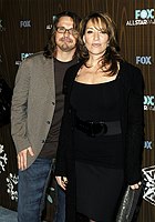 Photo of Kurt Sutter and Katey Sagal at the Fox Winter All Star Party at Villa Sorisso on January 11th, 2010 in Pasadena, California