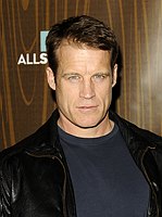 Photo of Mark Valley at the Fox Winter All Star Party at Villa Sorisso on January 11th, 2010 in Pasadena, California