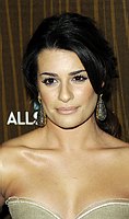 Photo of Lea Michele at the Fox Winter All Star Party at Villa Sorisso on January 11th, 2010 in Pasadena, California
