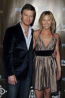 Photo of Nicholas Bishop and Kelli Giddish at the Fox Winter All Star Party at Villa Sorisso on January 11th, 2010 in Pasadena, California