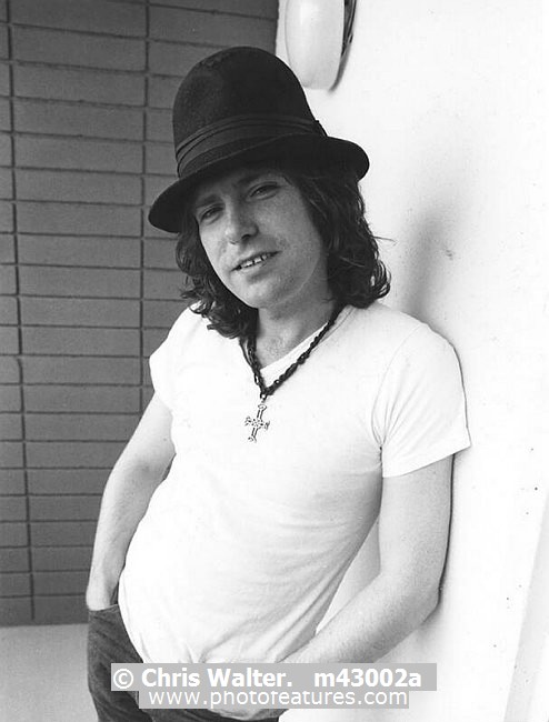 Photo of Frankie Miller for media use , reference; m43002a,www.photofeatures.com