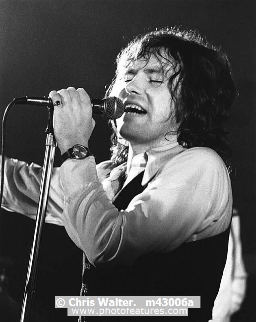 Photo of Frankie Miller for media use , reference; m43006a,www.photofeatures.com