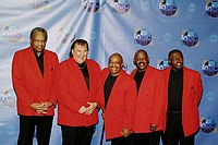 Photo of Funk Brothers<br>at the Motown 45 Celebration TV taping at Shrine Auditorium in Los Angeles 4th April 2004