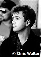 Peter Gabriel 1986 at Amnesty Press Conference<br> Chris Walter<br>
