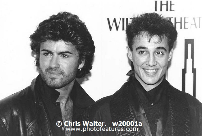 Photo of George Michael for media use , reference; w20001a,www.photofeatures.com