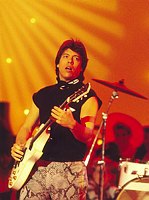 Photo of George Thorogood 1985 on American Bandstand<br> Chris Walter<br>