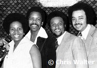 Gladys Knight & Pips 1976 Gladys Knight Bubba Knight Edward Patten and William Guest<br><br><br><br>
