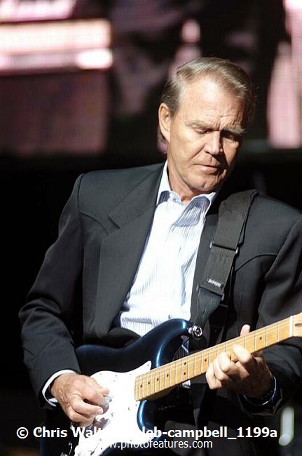 Photo of Glen Campbell for media use , reference; gleb-campbell_1199a,www.photofeatures.com