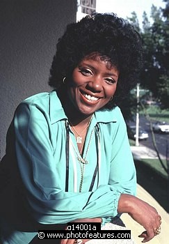Photo of Gloria Gaynor by Chris Walter , reference; g14001a,www.photofeatures.com