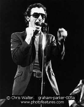 Photo of Graham Parker Photo of Graham Parker by Chris Walter , reference; graham-parker-005a,www.photofeatures.com