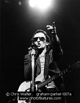 Photo of Graham Parker by Chris Walter , reference; graham-parker-007a,www.photofeatures.com
