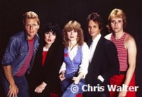 Heart 1982 Mark Andes Ann Wilson Nancy Wilson Danny Carmassi Howard Leese<br> Chris Walter